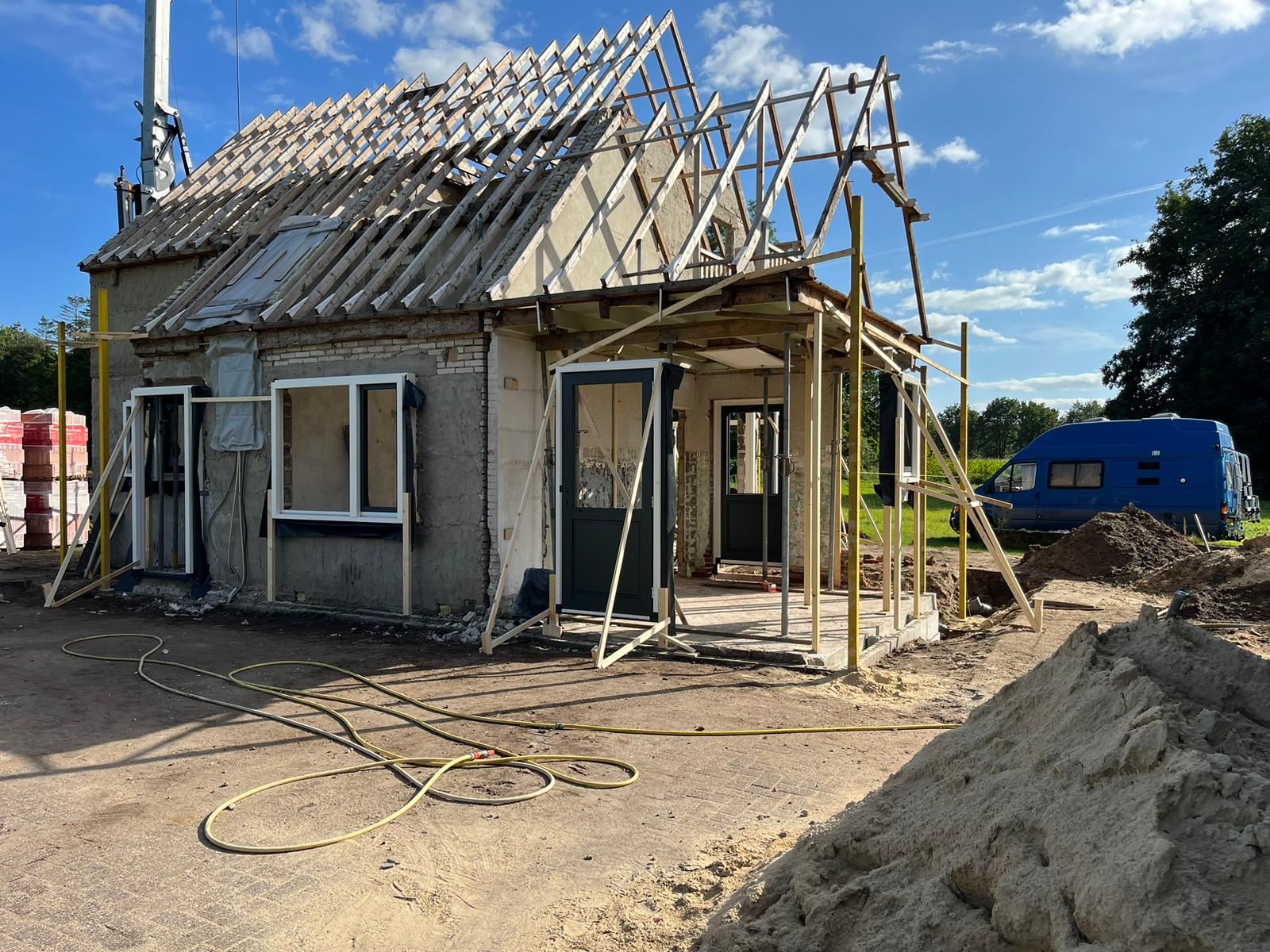 Verbouw De Lutte foto